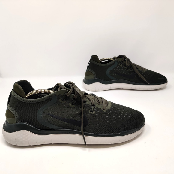 Nike Free RN Cargo Army Green Running Gym Sneaker Shoe Mens Size 10 942836-300 - Picture 6 of 12